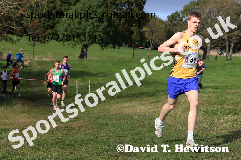 Senior Mens 2026 Northern Cross Country Relays, Graves Park, Sheffield. Photo: David T. Hewitson/Sports for All Pics